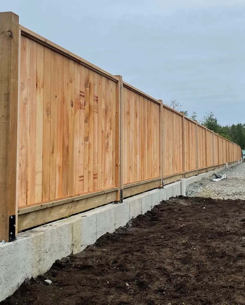 Cedar Fencing